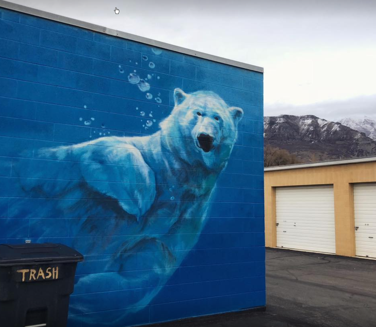 Deseret Storage Polar Bear Mural